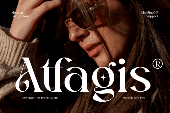 Atfagis: The Serif Font That Redefines Modern Luxury