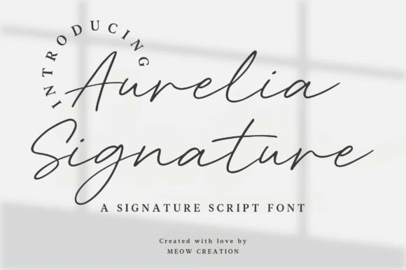 Aurelia Signature: Where Handwritten Charm Meets Professional Polish
