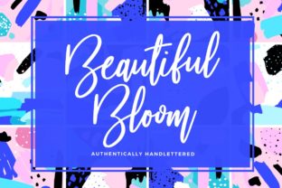 Beautiful Bloom: A Script Font for Authentic Branding