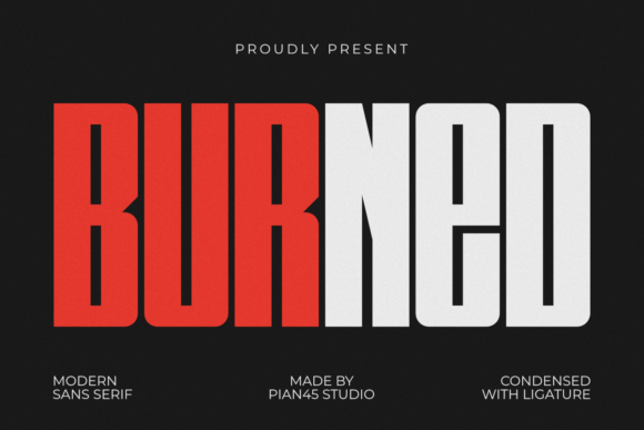 Burned: The Typeface That Captures Grit and Authenticity