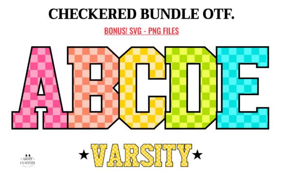 Checkered Back to School: A Typeface That Captures Creative Nostalgia