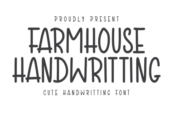 Discover Farmhouse Handwriting: A Font for Cozy, Creative Projects