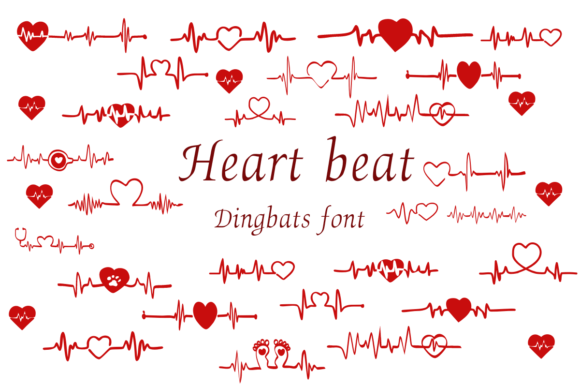 Heart Beat: The Dingbat Font That Adds a Pulse of Love to Your Designs