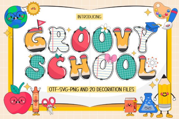 Infuse Your Designs with the Playful Spirit of Groovy School