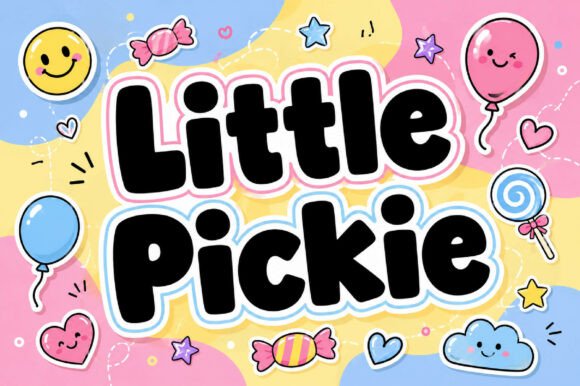 Little Pickie: The Playful Typeface for Joyful Designs
