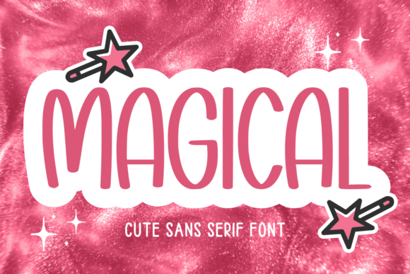 Magical Font: Whimsical Elegance for Creative Projects