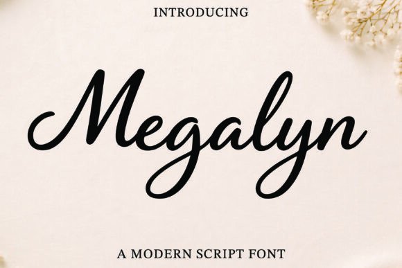 Megalyn: The Font That Brings Handwritten Warmth to Modern Design