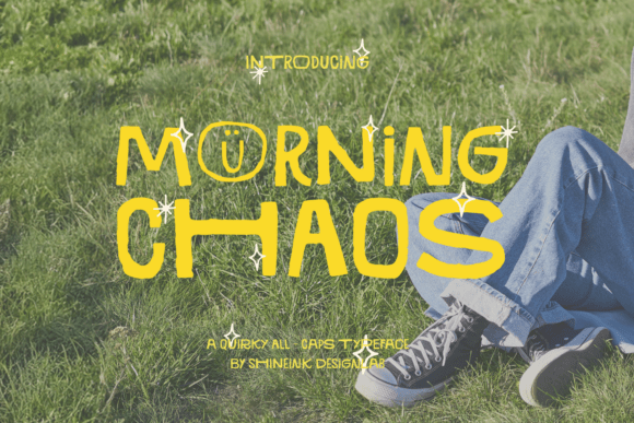 Morning Chaos: A Font That Feels Like Your First Cup of Coffee