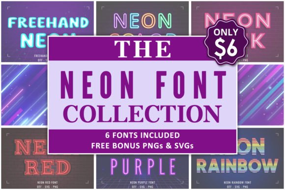 Neon Collection: Capturing the Electric Glow of City Nights