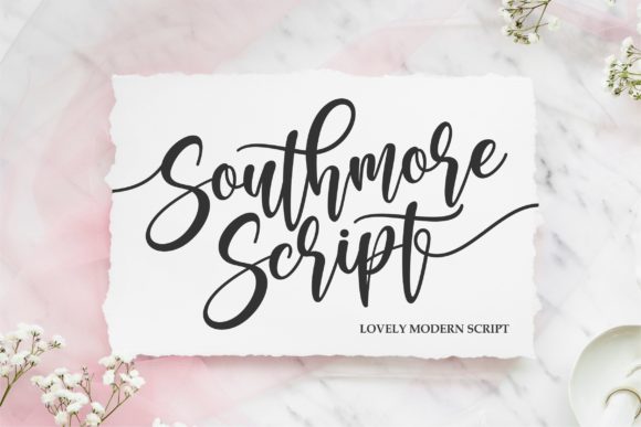 Southmore: The Sweet, Cursive Font That Adds Instant Romance