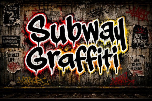 Subway Graffiti: Capturing Urban Energy in Your Designs