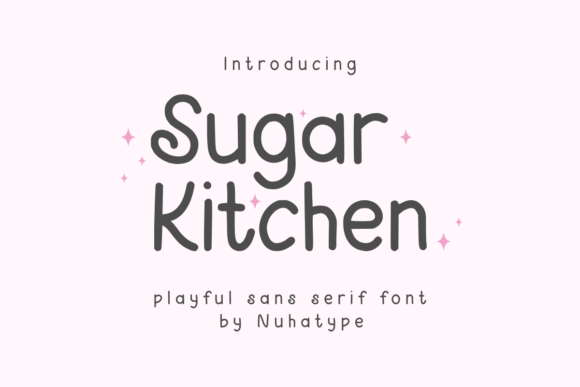 Sugar Kitchen: A Handwritten Font for Elegant Branding